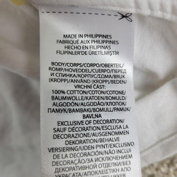 Ralph Lauren Classic Fit Mens XL Solid White Pony Button Down Long Sleeve - Picture 5 of 6